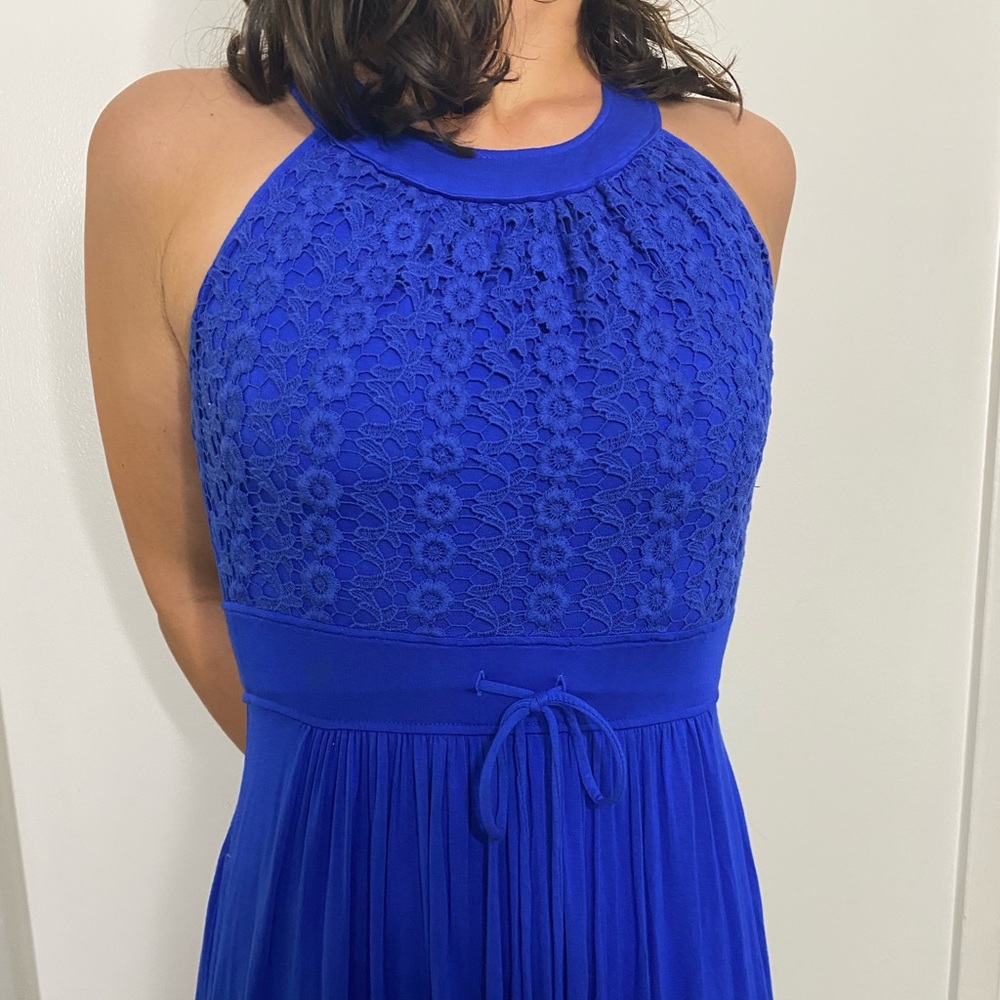 NWOT Calvin Klein Maxi Dress Royal Blue